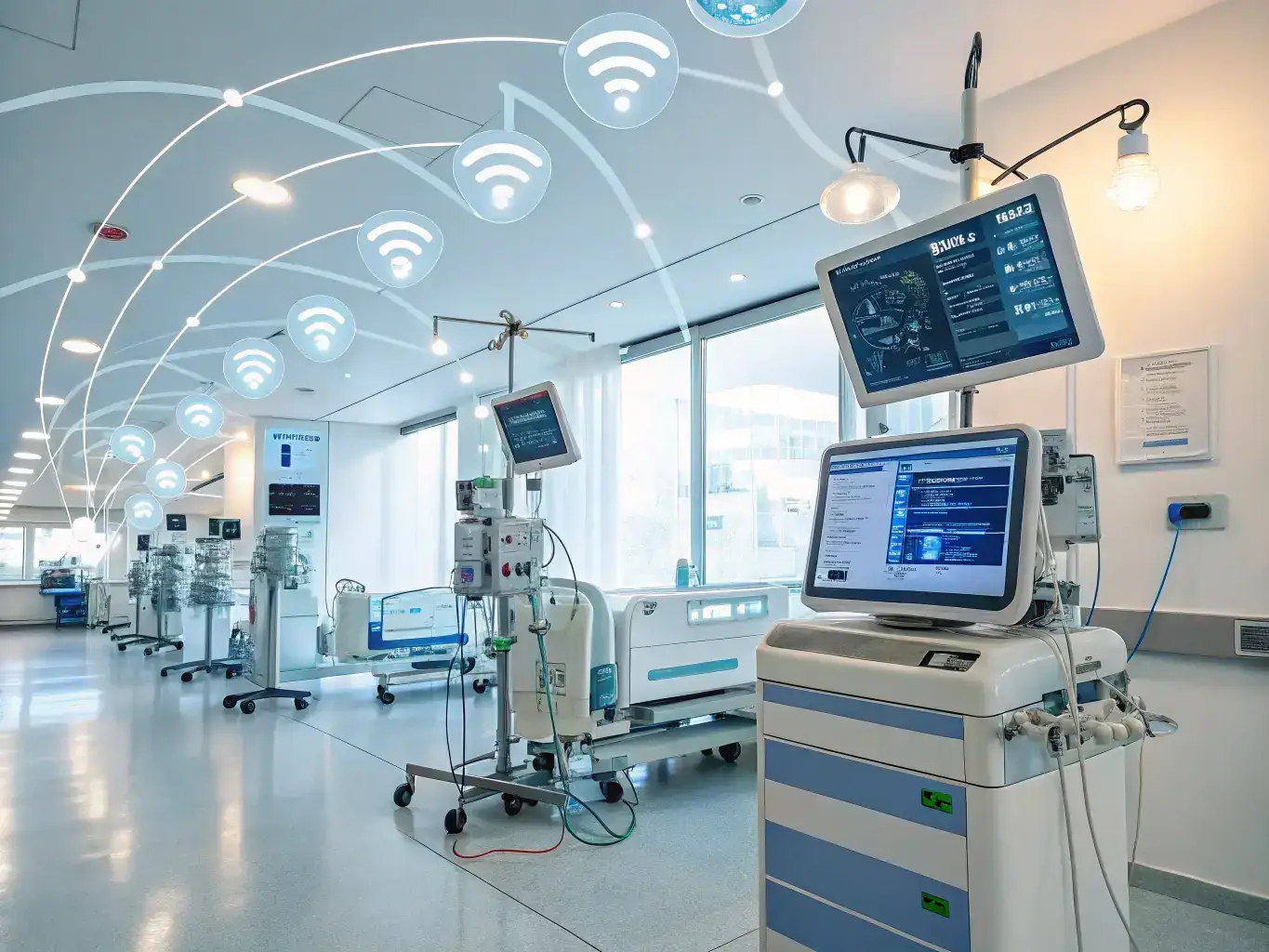 An image representing a healthcare system with reduced costs and improved efficiency, symbolizing the positive impact of pharmacogenetics on healthcare economics and patient outcomes.